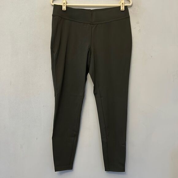 Lands End Starfish forest moss spandex leggings Size MP NIB - Picture 1 of 7